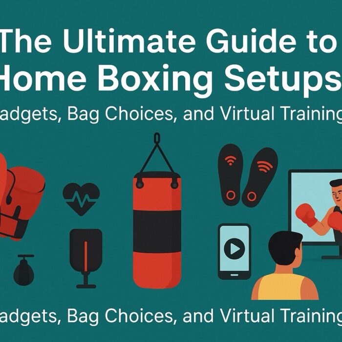 The Ultimate Guide to Home Boxing Setups: Gadgets, Bag Choices, and Virtual Training